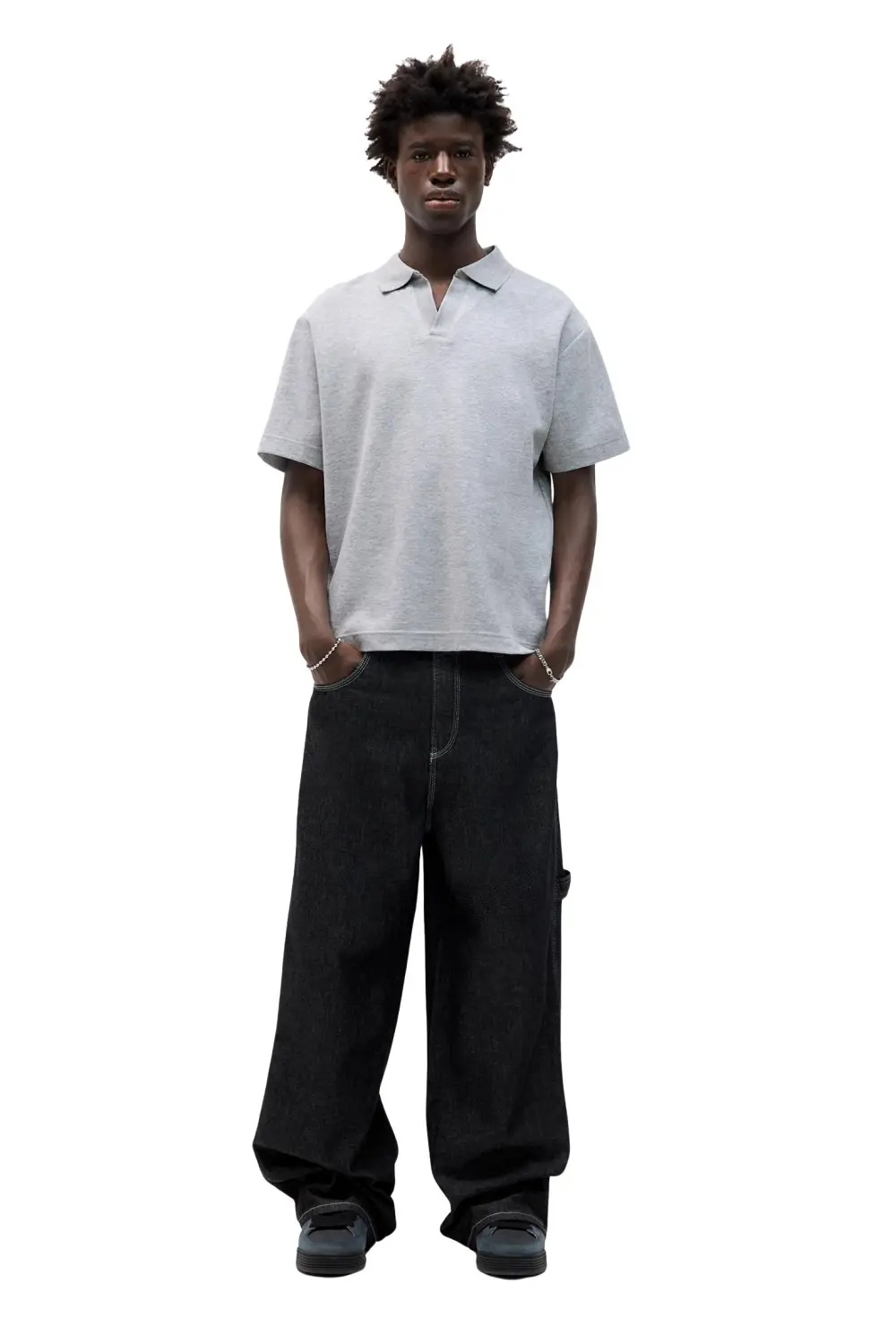 Short sleeve polo shirt