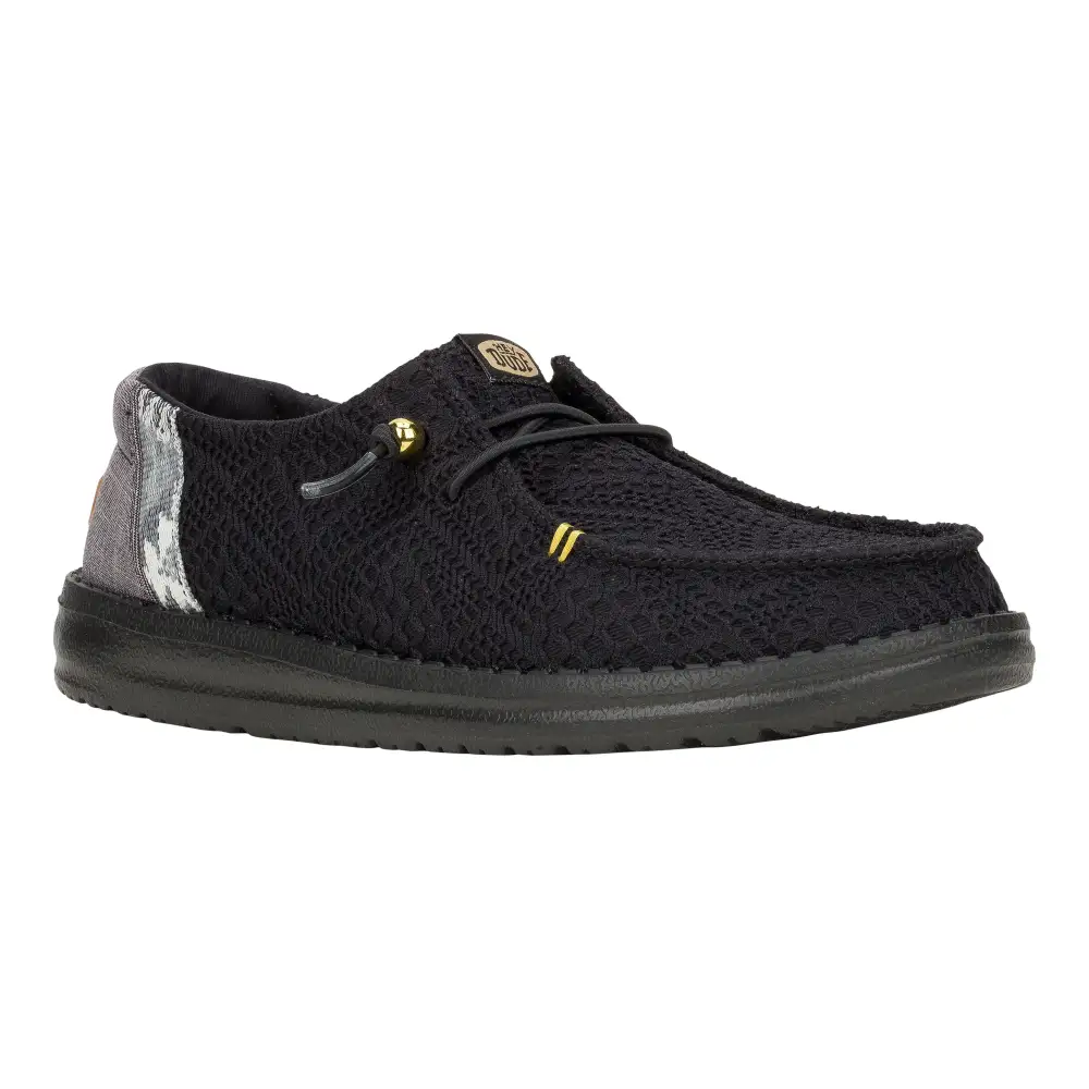 Wendy Boho Crochet - Black/Black