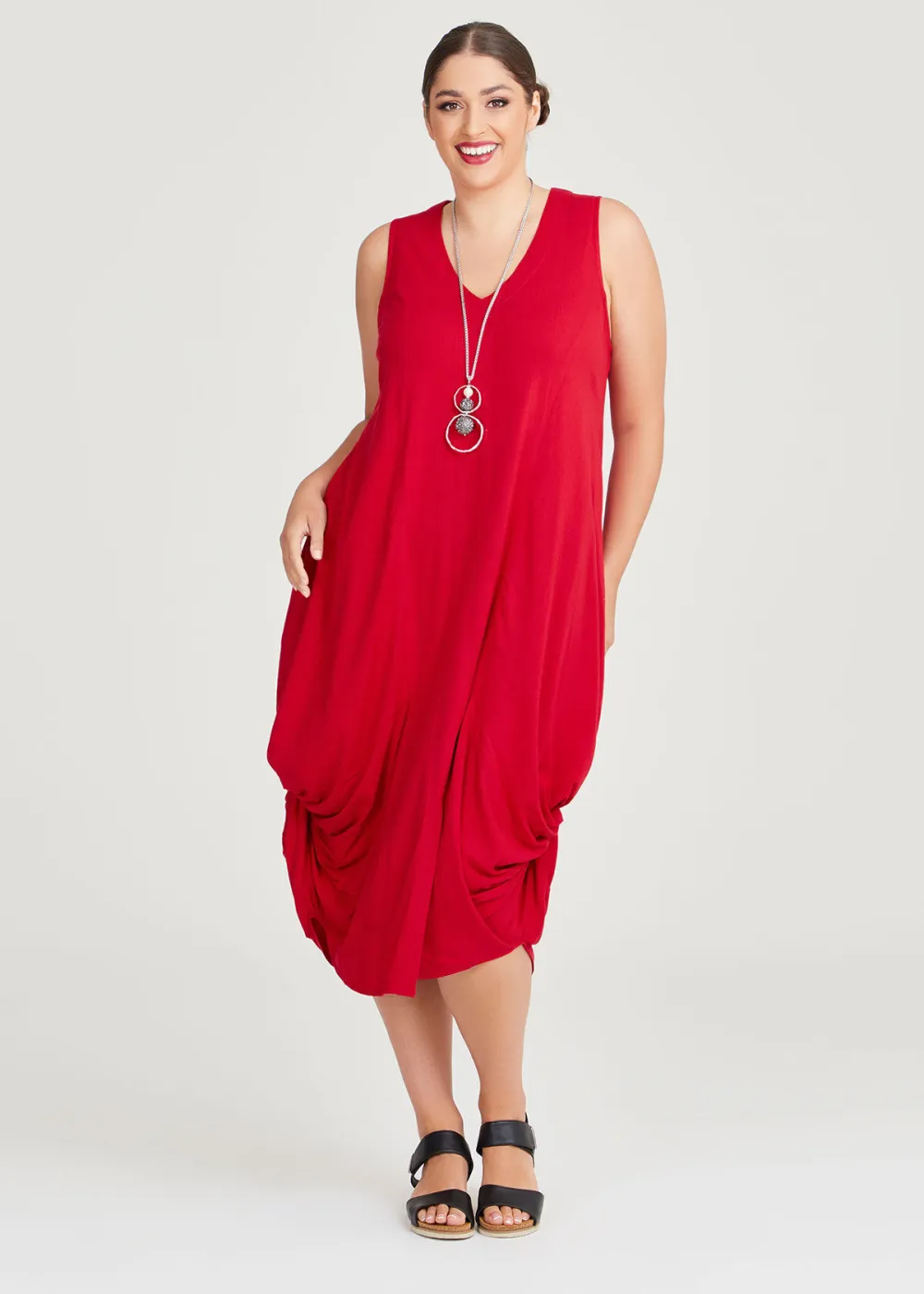 Natural Rouge Dress