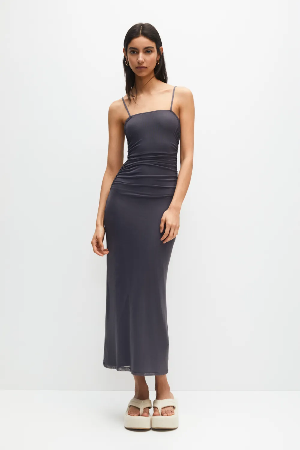 Vestido largo tul
