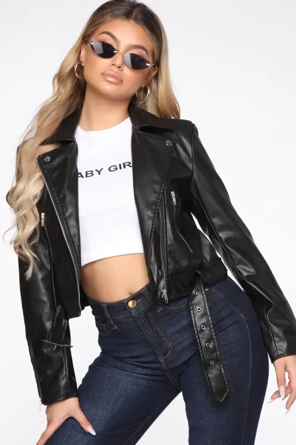 In Control Moto Jacket - Black