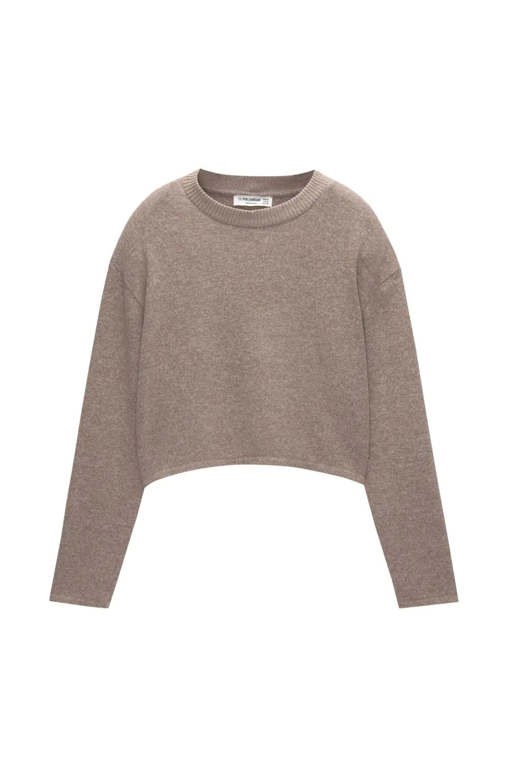 Jersey cropped soft touch