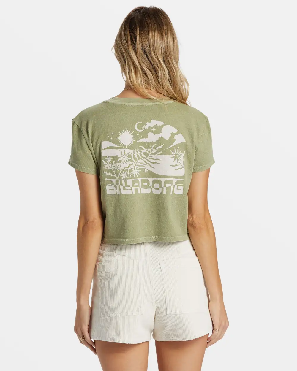 Free Fall Corduroy Short - Whitecap
