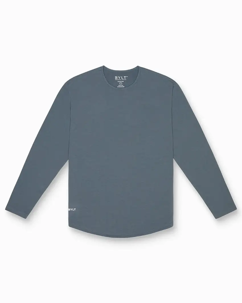 Drop-Cut Long Sleeve: Bylt Signature
