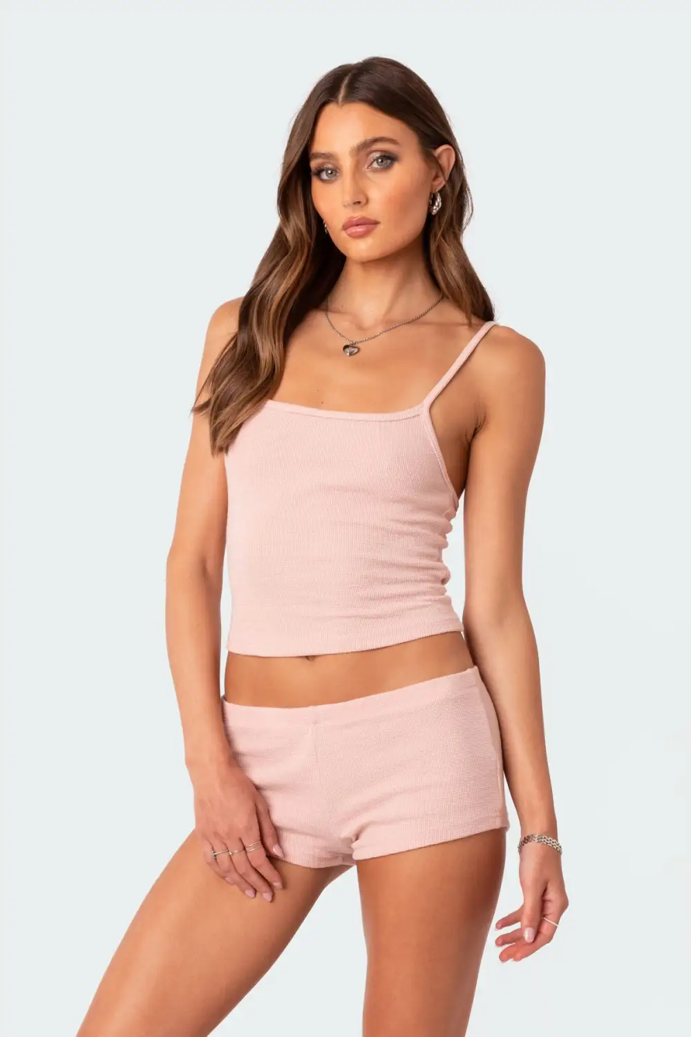 Ella Waffle Tank Top