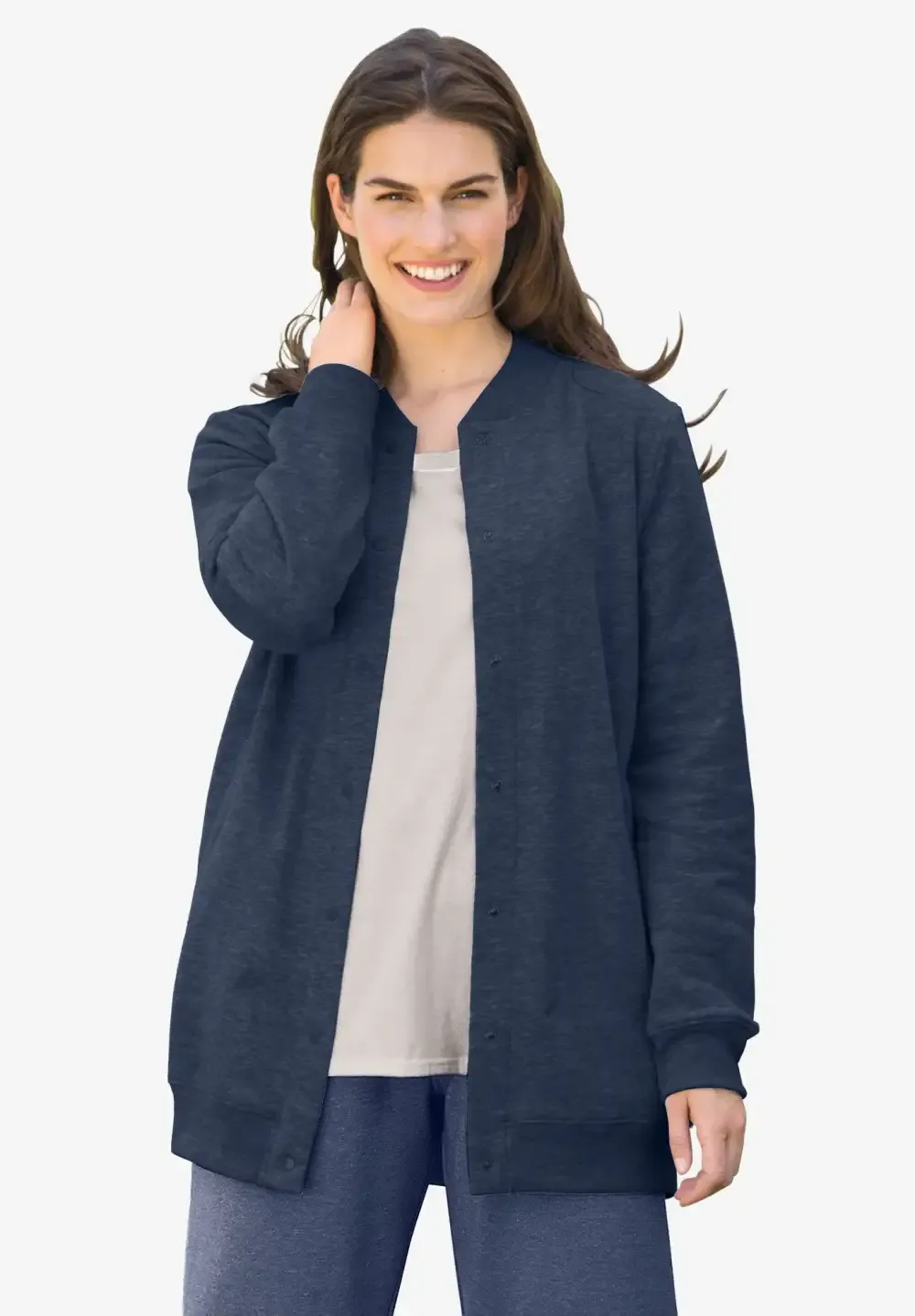 Fleece Baseball Jacket
