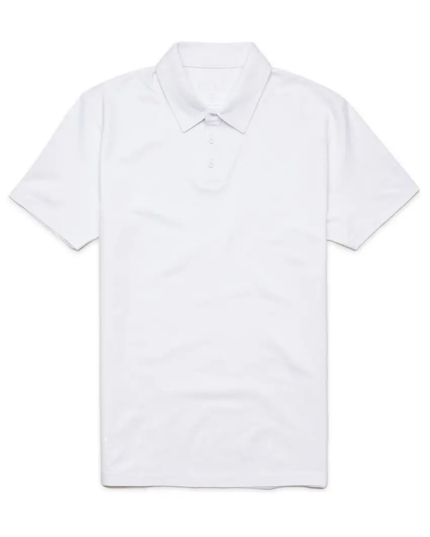 Lux Straight Hem Polo