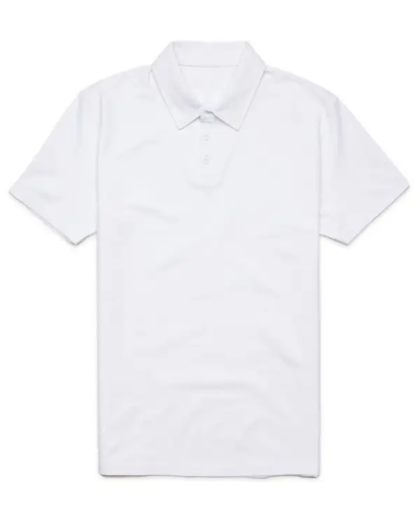 Lux Straight Hem Polo