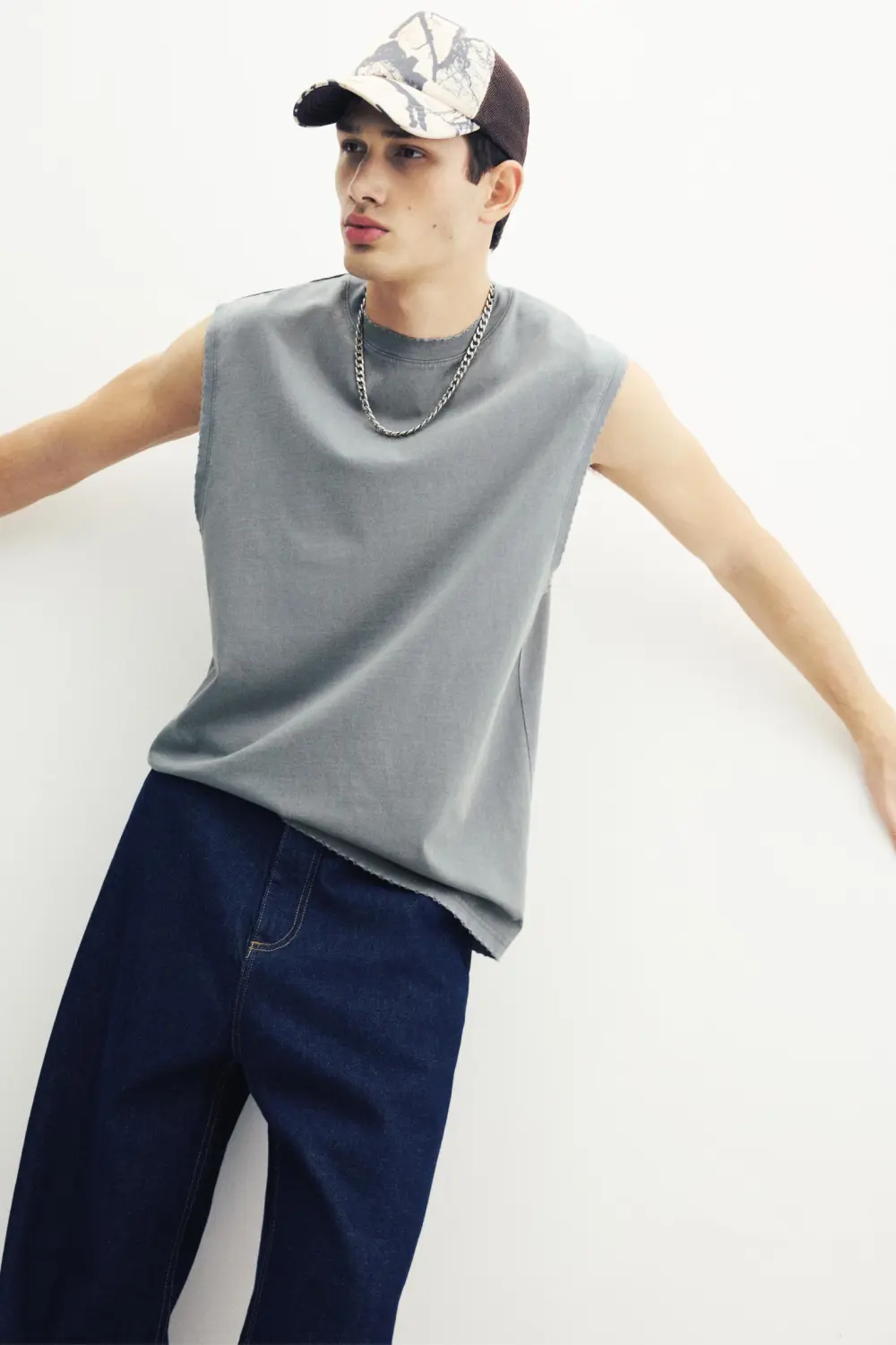 Faded strappy top