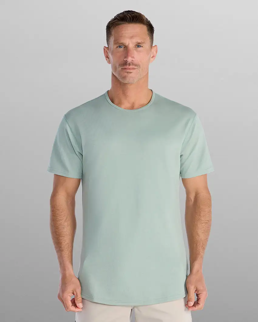 Bayside Short Sleeve Drop-Cut