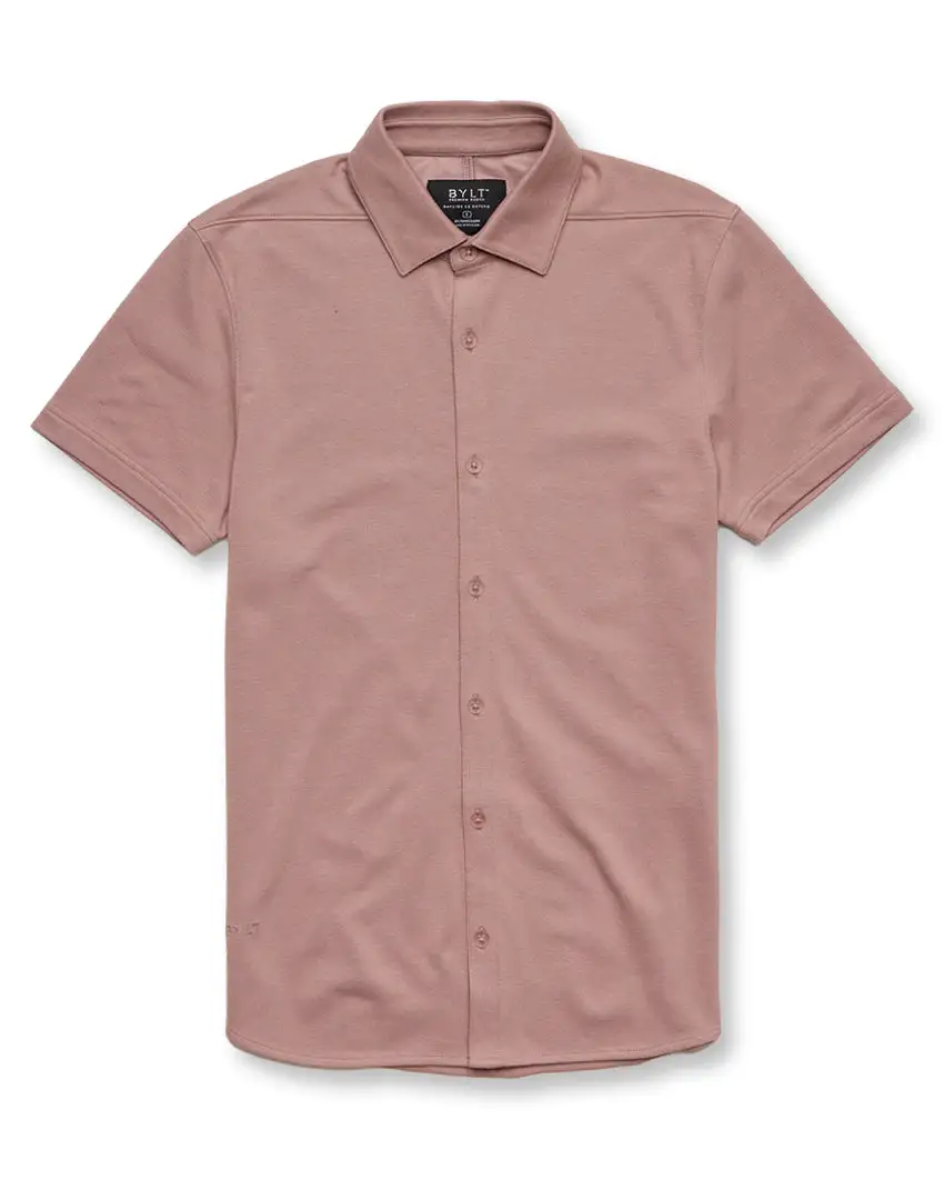 Bayside Oxford Short Sleeve Button Down
