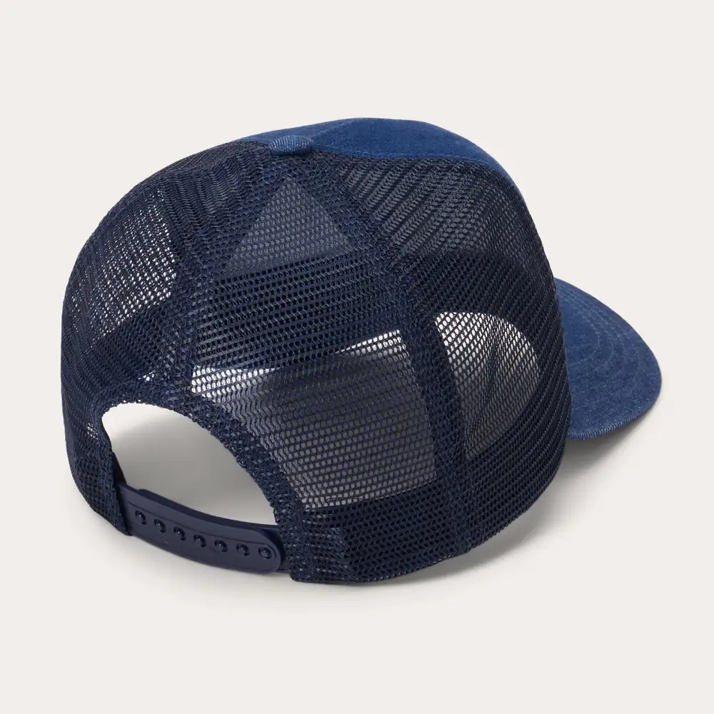 Dark Denim 1865 Patch Trucker Cap
