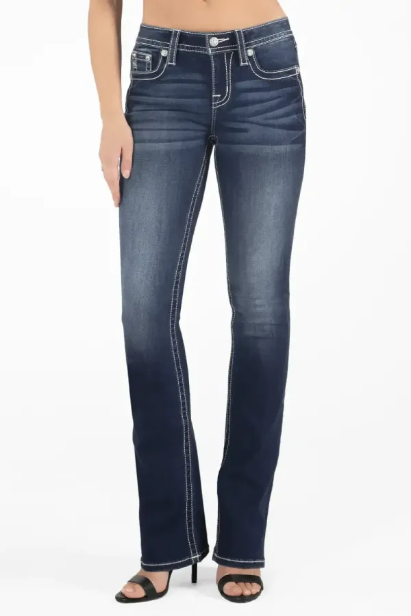 Turquoise Aztec Dreamcatcher Bootcut Jeans