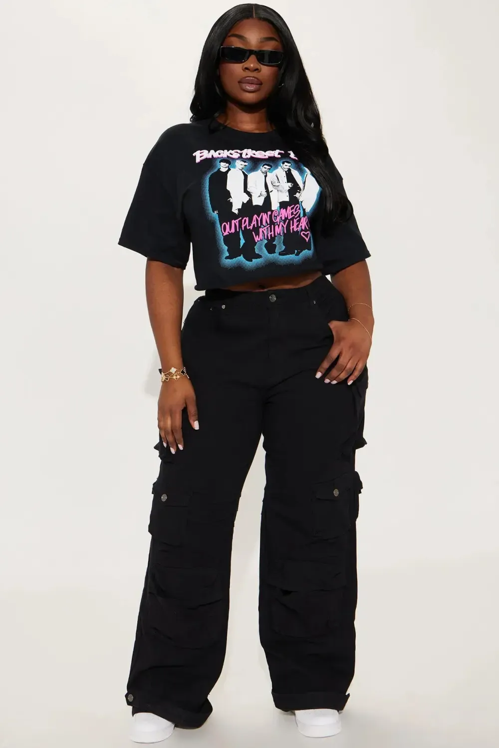 Backstreet Boys Quit Playin' Games Tee - Black