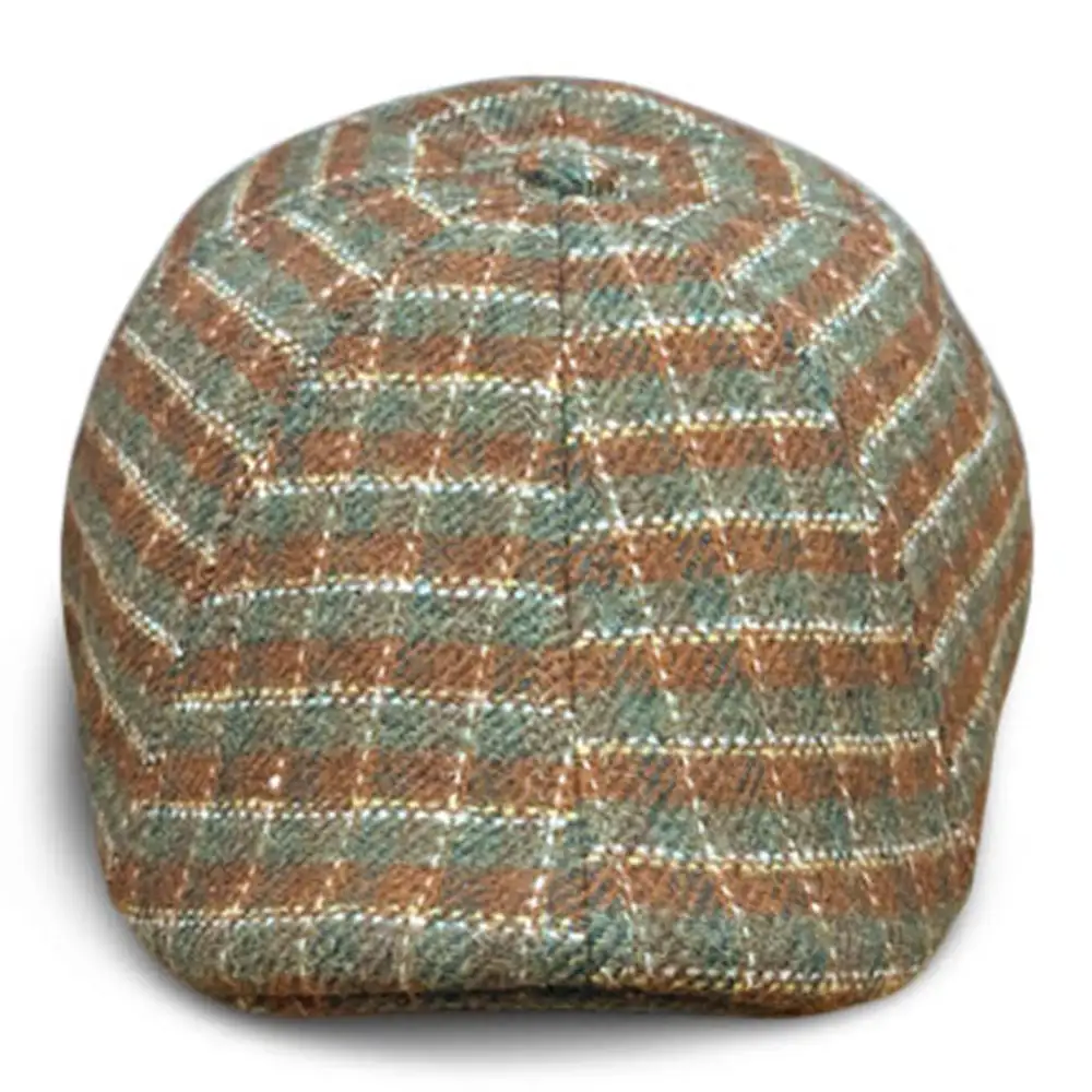 The Harvestland Boston Scally Cap - Plaid