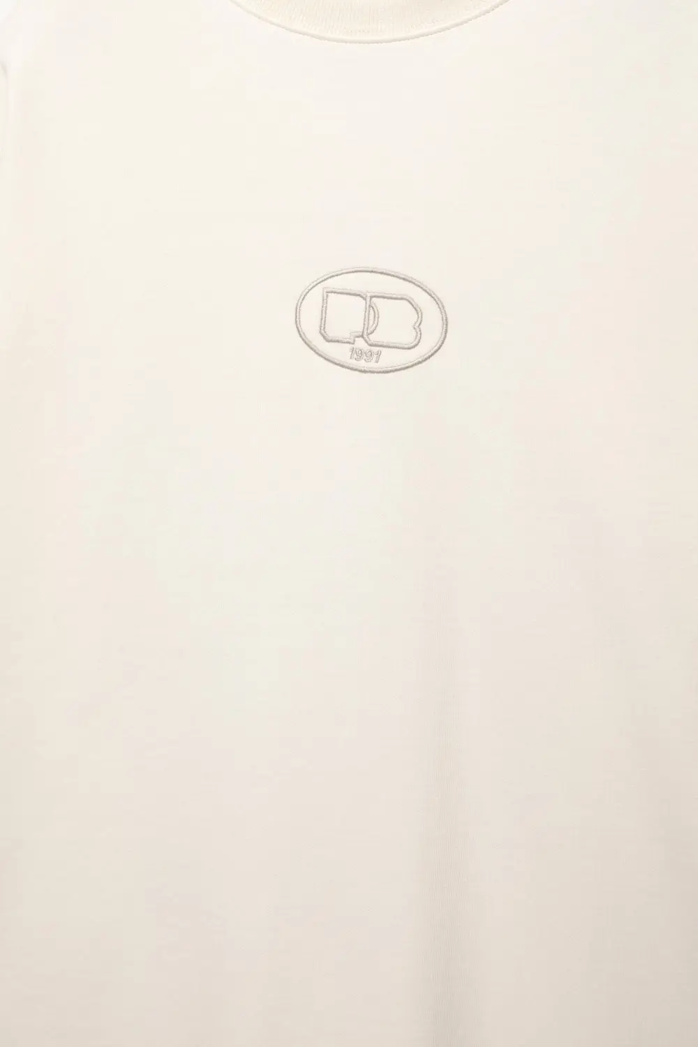 Short sleeve logo sweatshirt