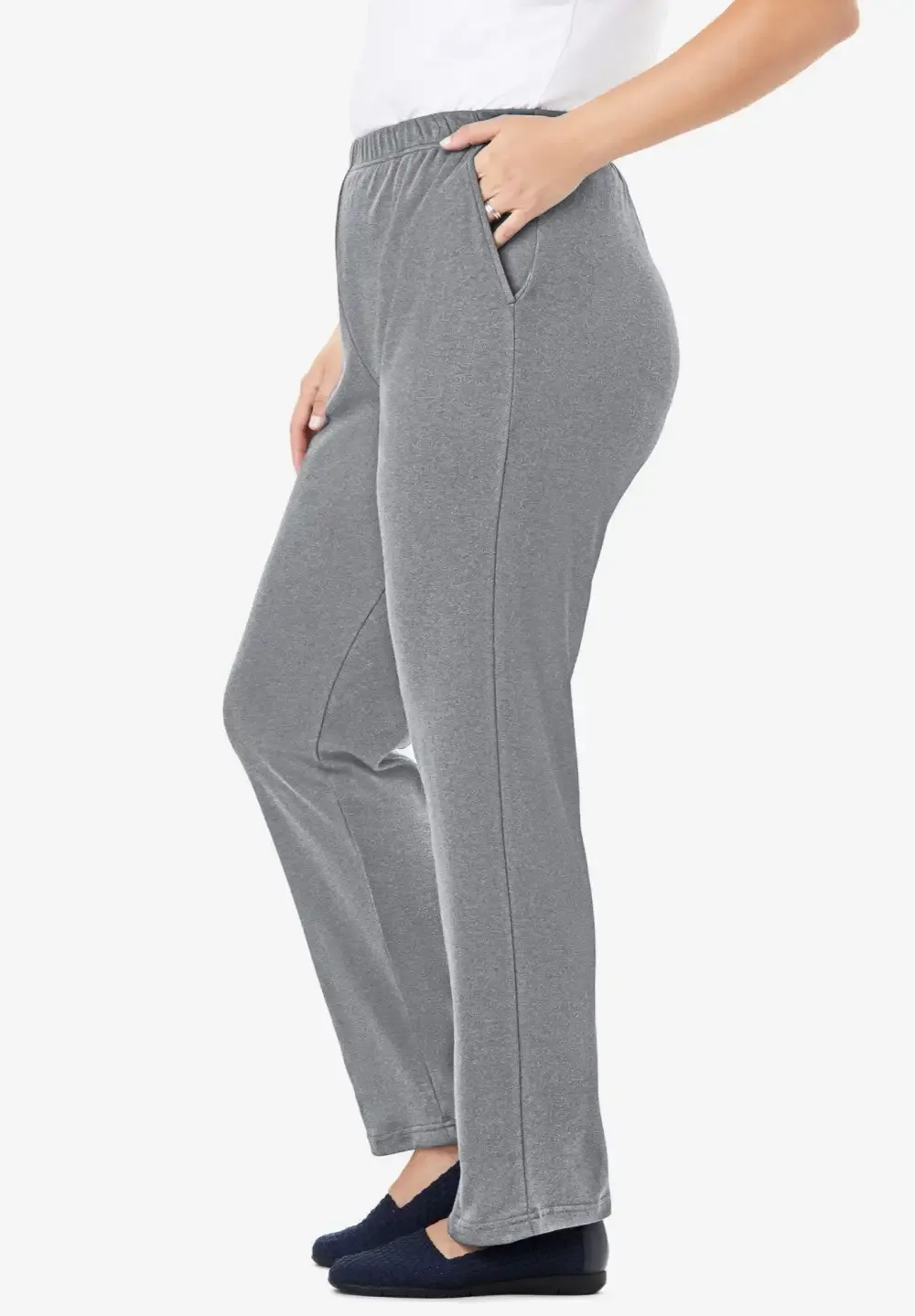 7-Day Knit Straight Leg Pant