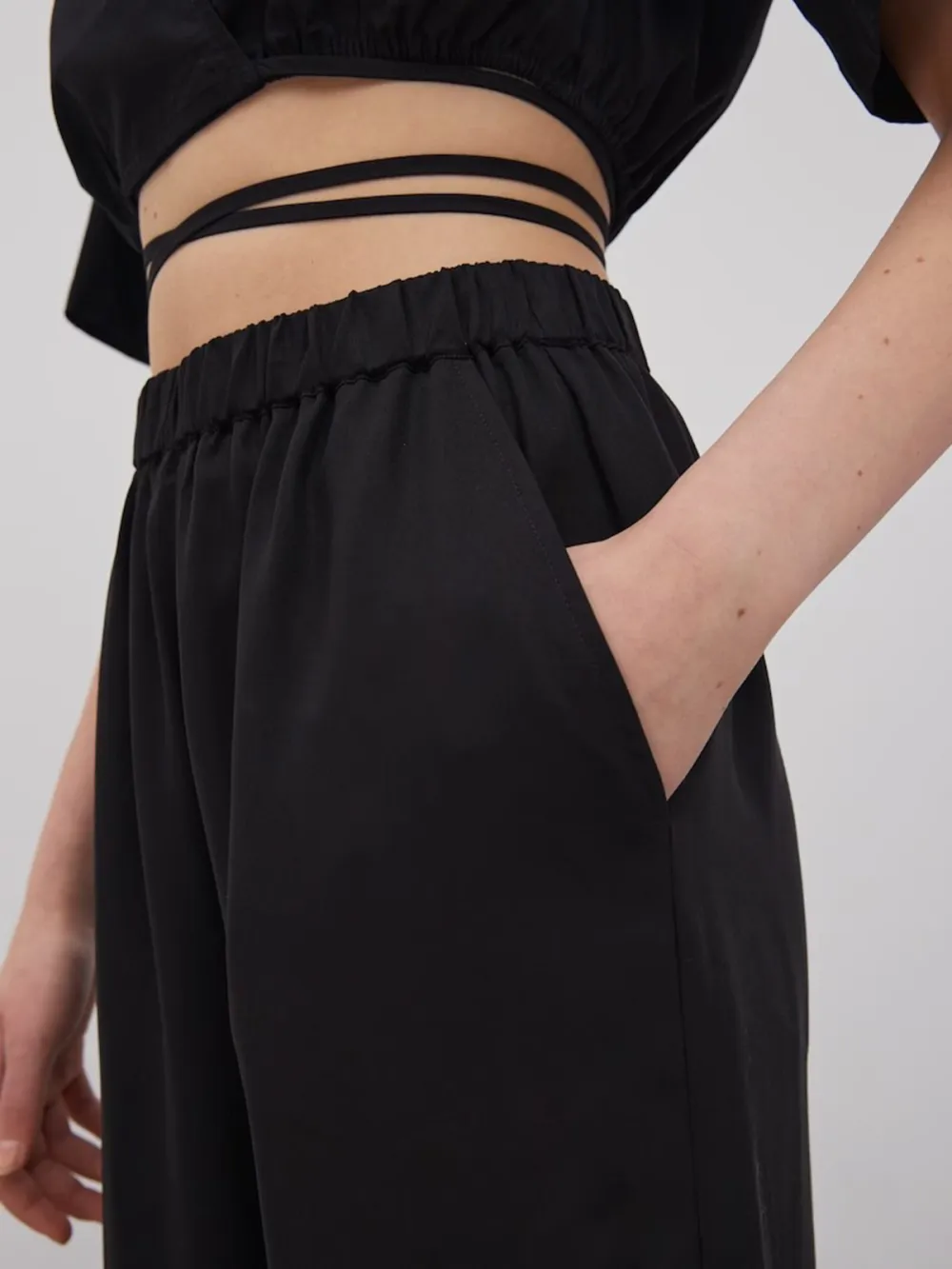 Casual Style Wide Leg Pants
