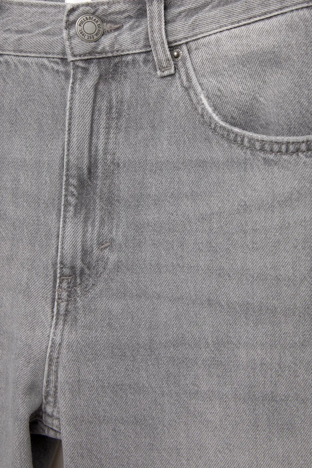 Jeans rectos tiro alto