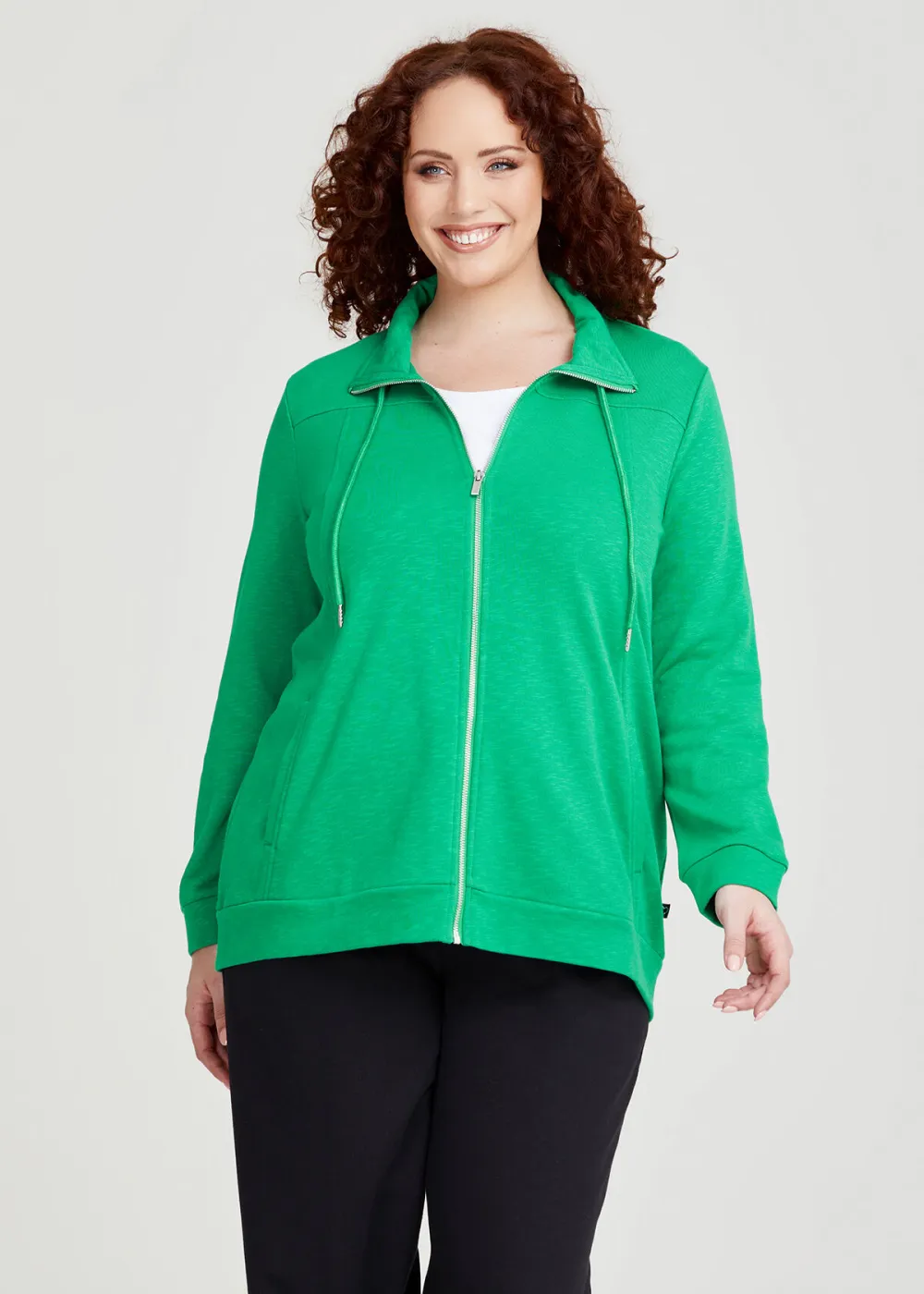 Funnel Neck Active Jacket