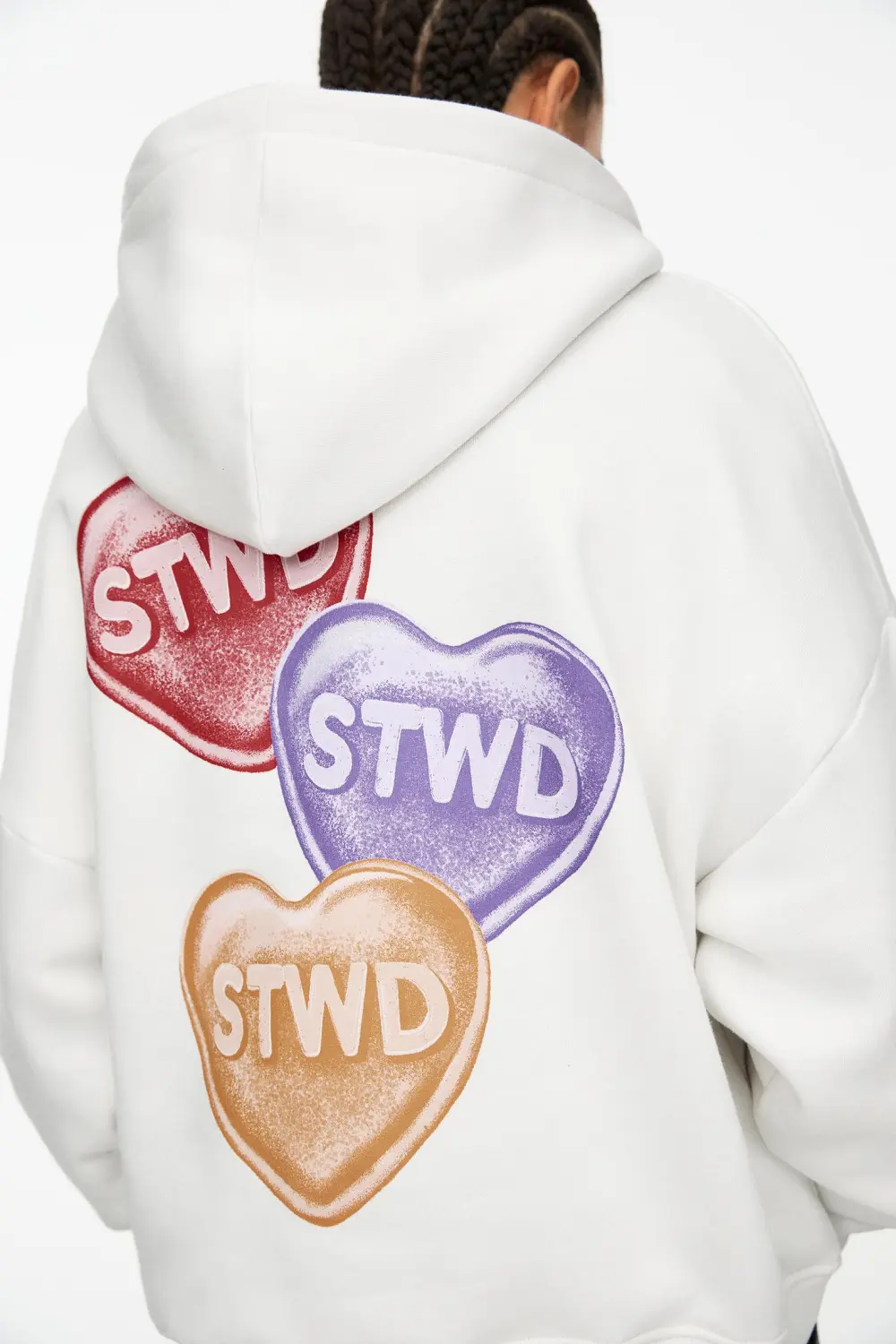 Sudadera STWD corazones