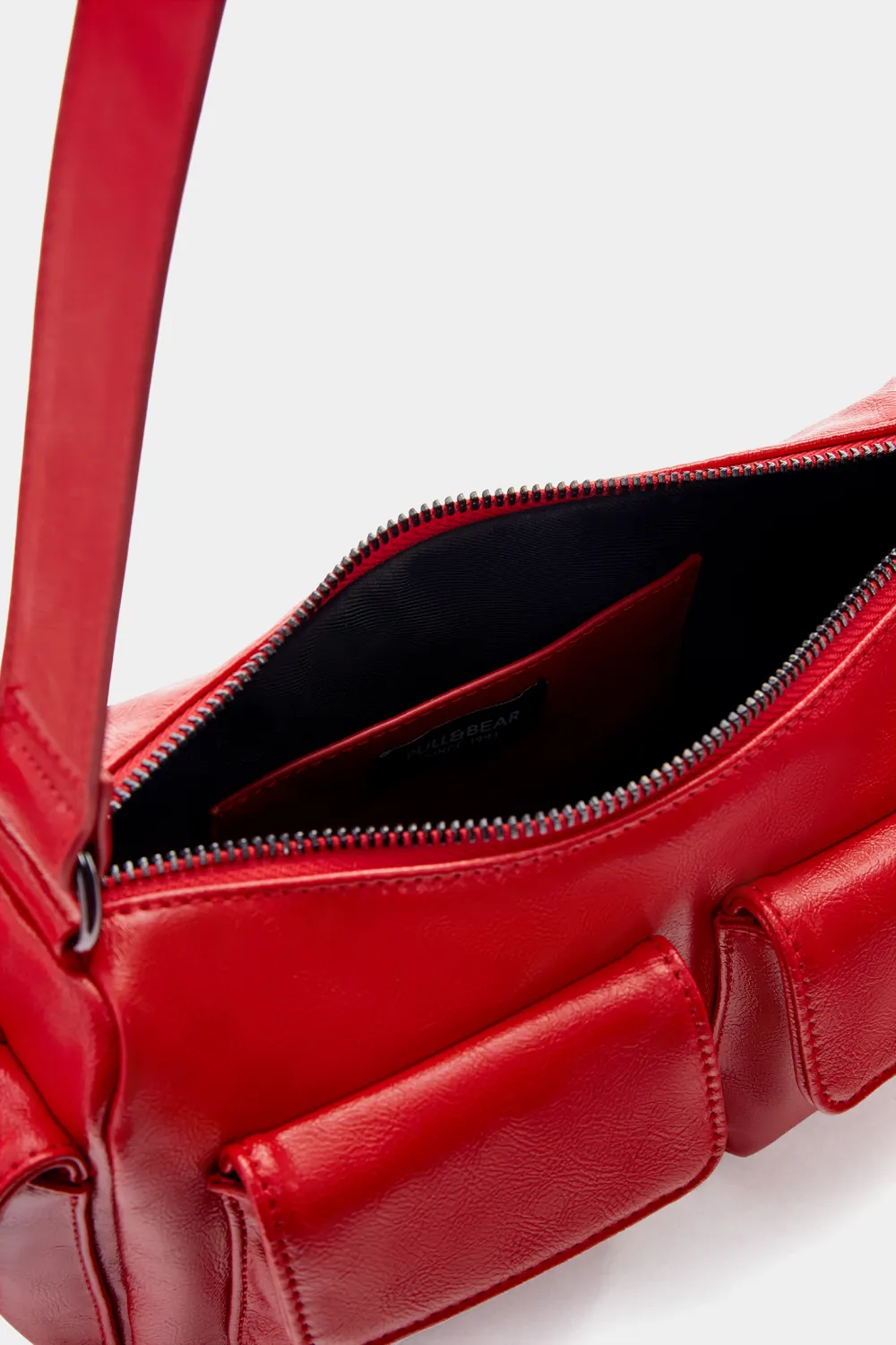 Bolso de hombro multibolsillos