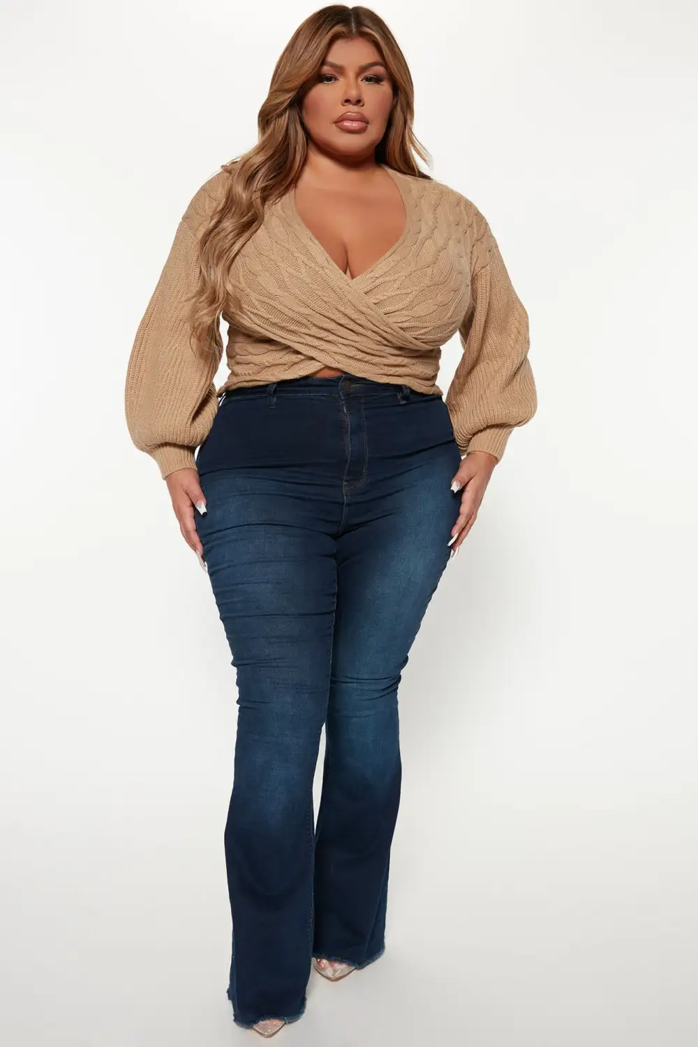 Keep It Chic Sweater - Taupe