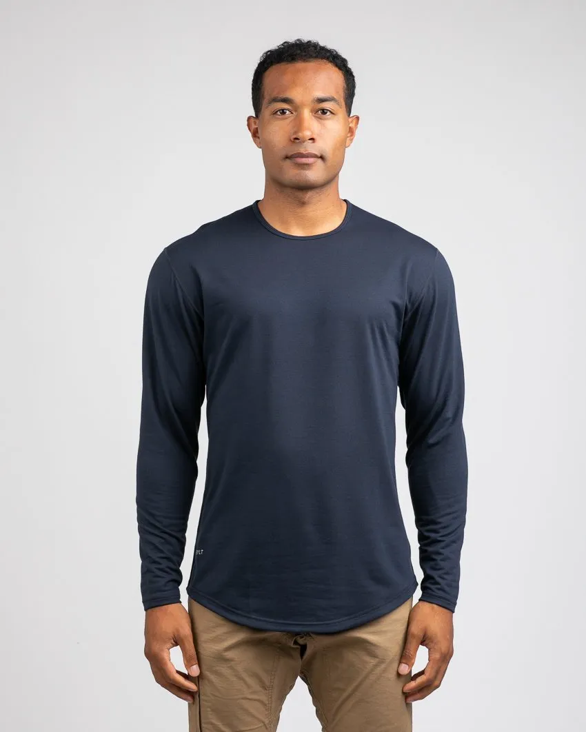 Drop-Cut Long Sleeve: Lux