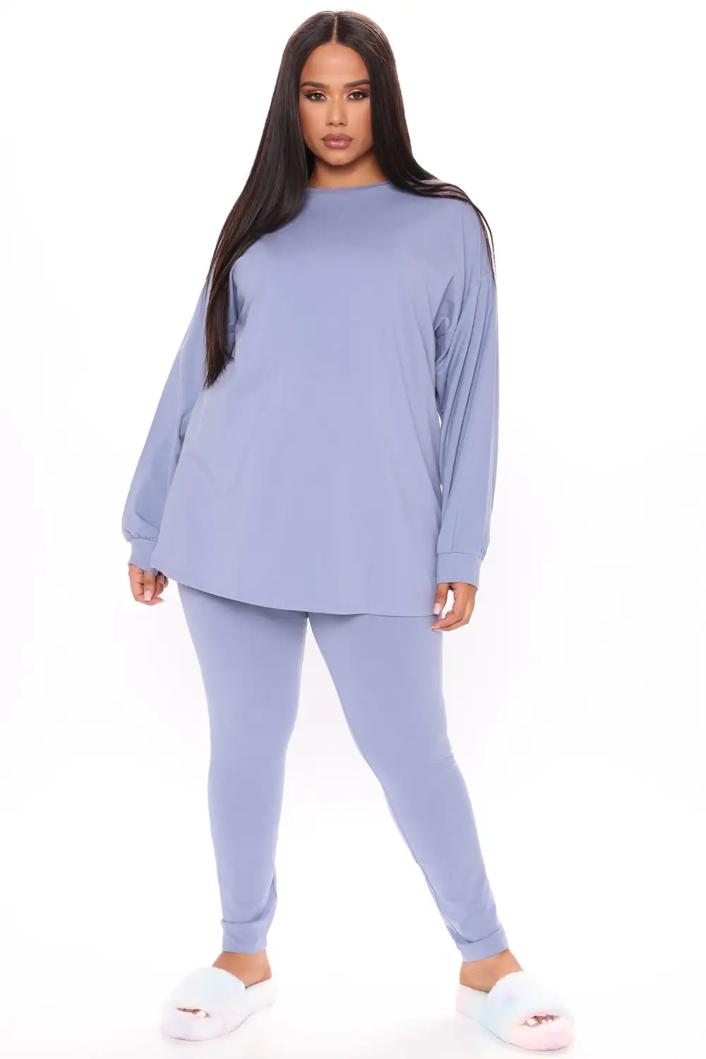 Paparazzi Legging Set - Dusty Blue