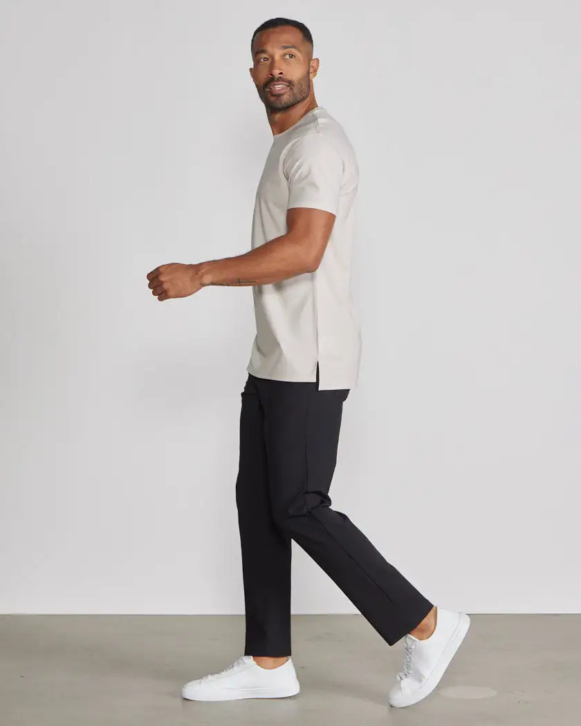 Limitless Short Sleeve Split Hem