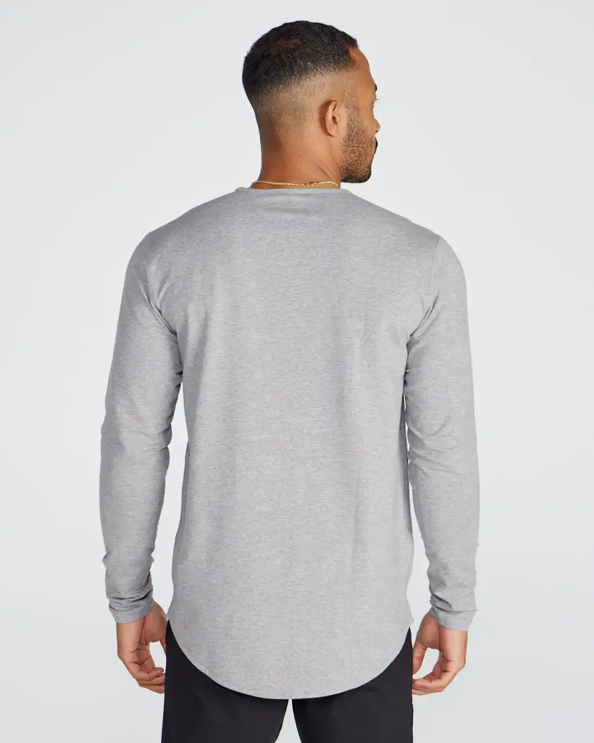 Drop-Cut Long Sleeve: Lux