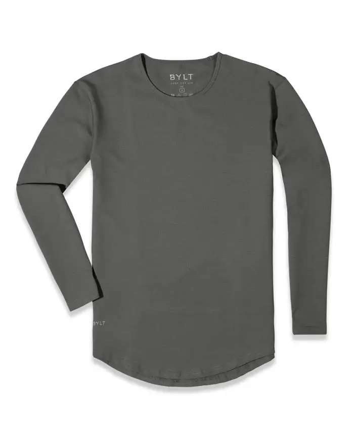 Drop-Cut Long Sleeve: Lux