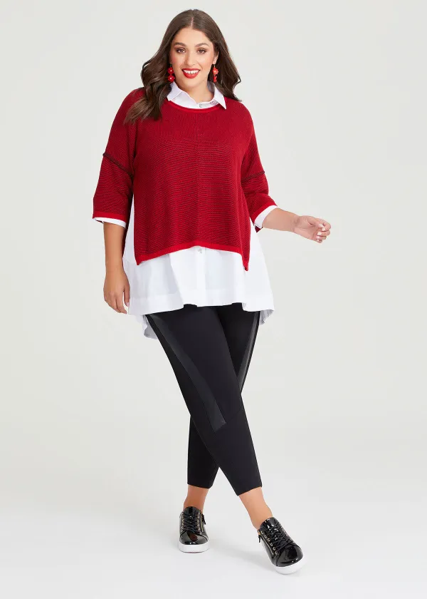 Twist Yarn Cotton Jumper