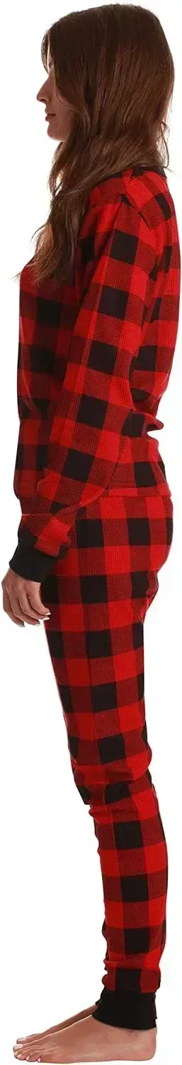 Women's Thermal Underwear Pajamas Set
