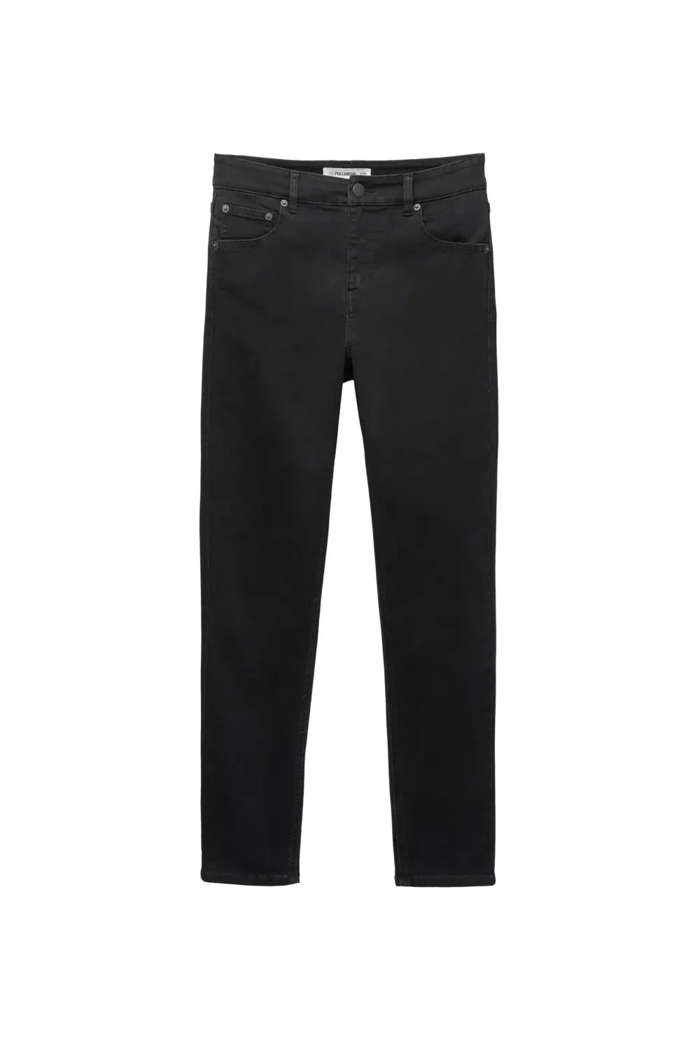 Jeans skinny tiro medio