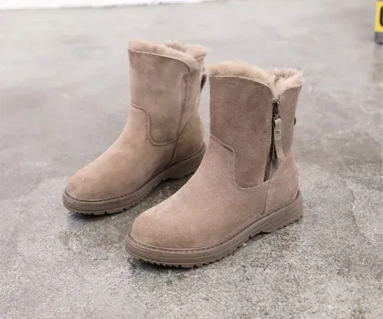 Winter thick warm snow boots