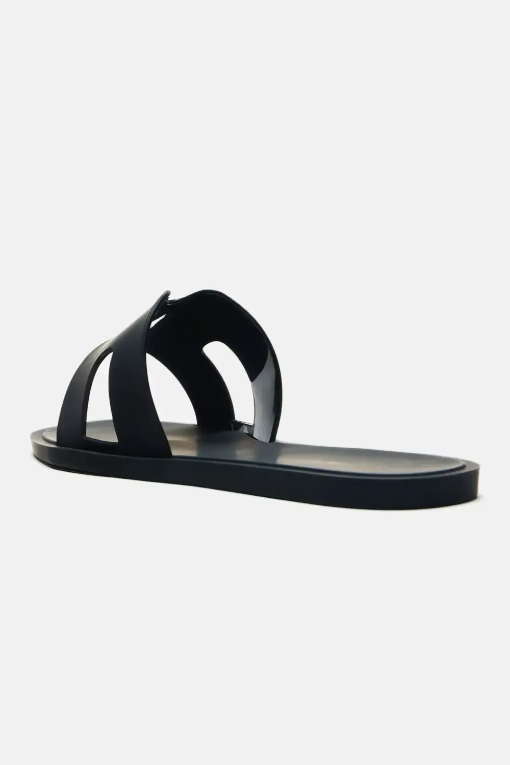 Jackie Flat Sandals - Black