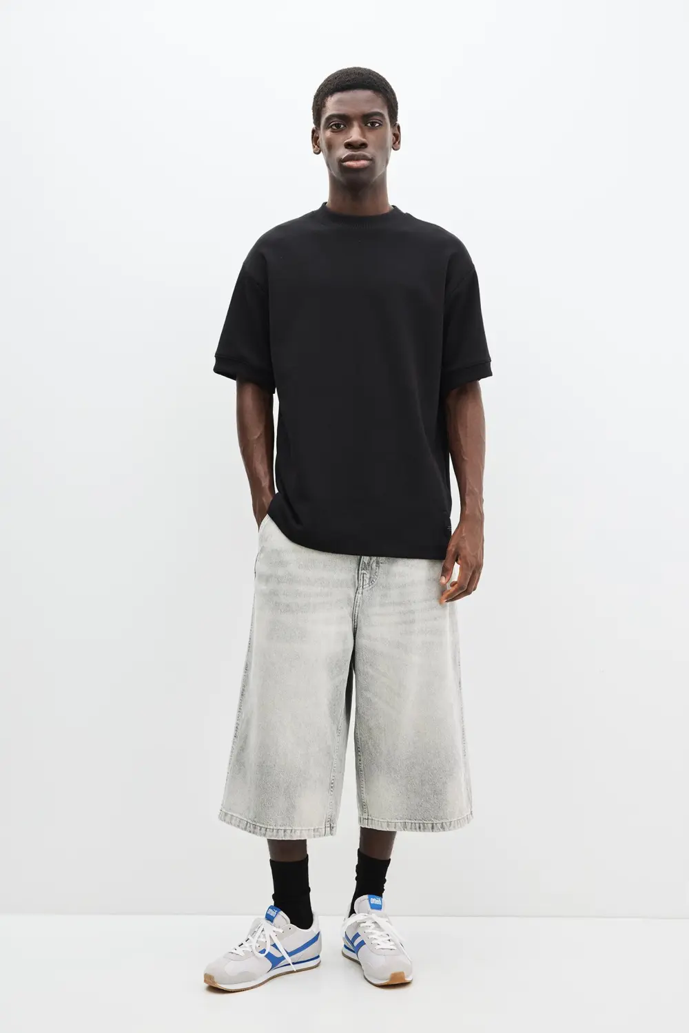 Interlock short sleeve sweatshirt