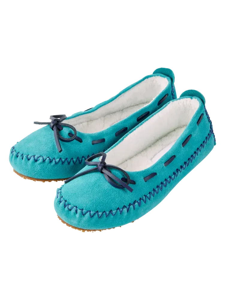 Women's Suede Moccasin Slipper