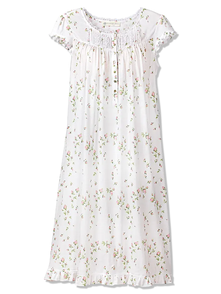 Eileen West Rosebud Cotton and Modal Nightgown