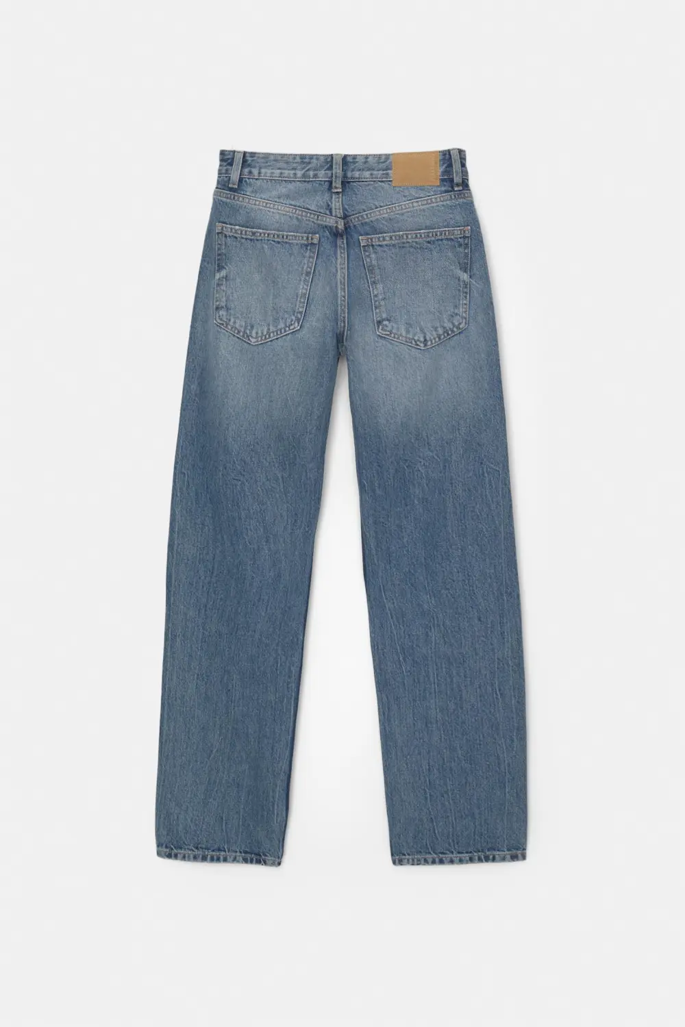 Jeans rectos tiro medio