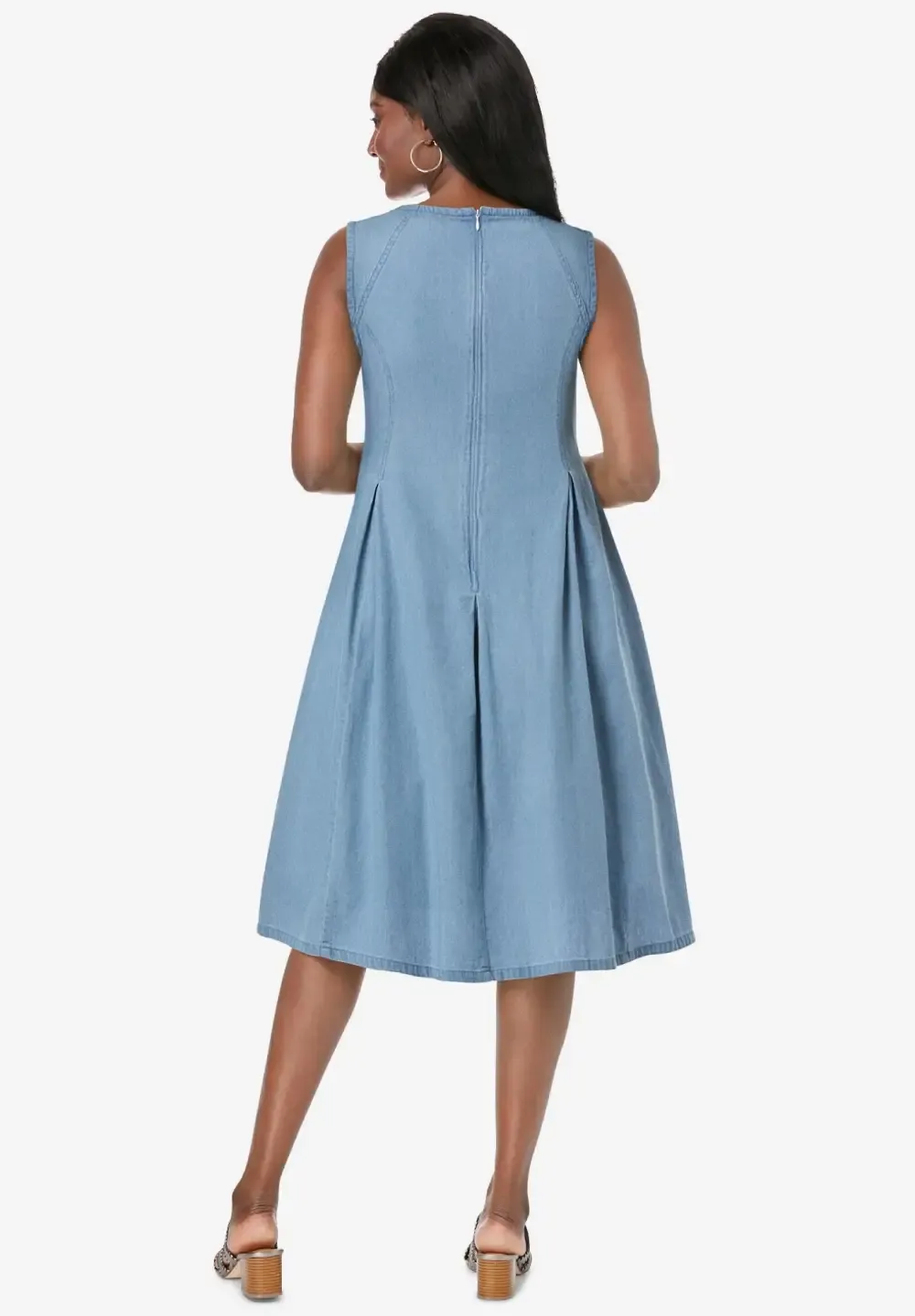 Cotton Denim Dress