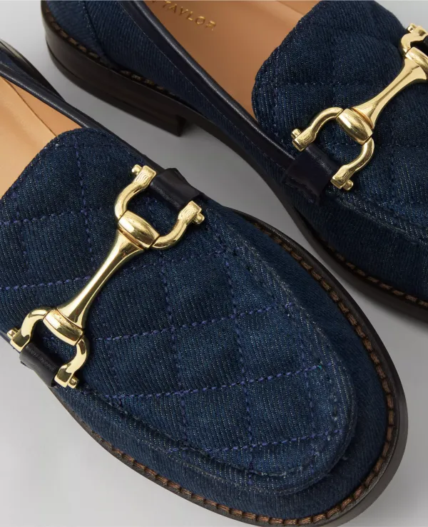 Horsebit Denim Loafers
