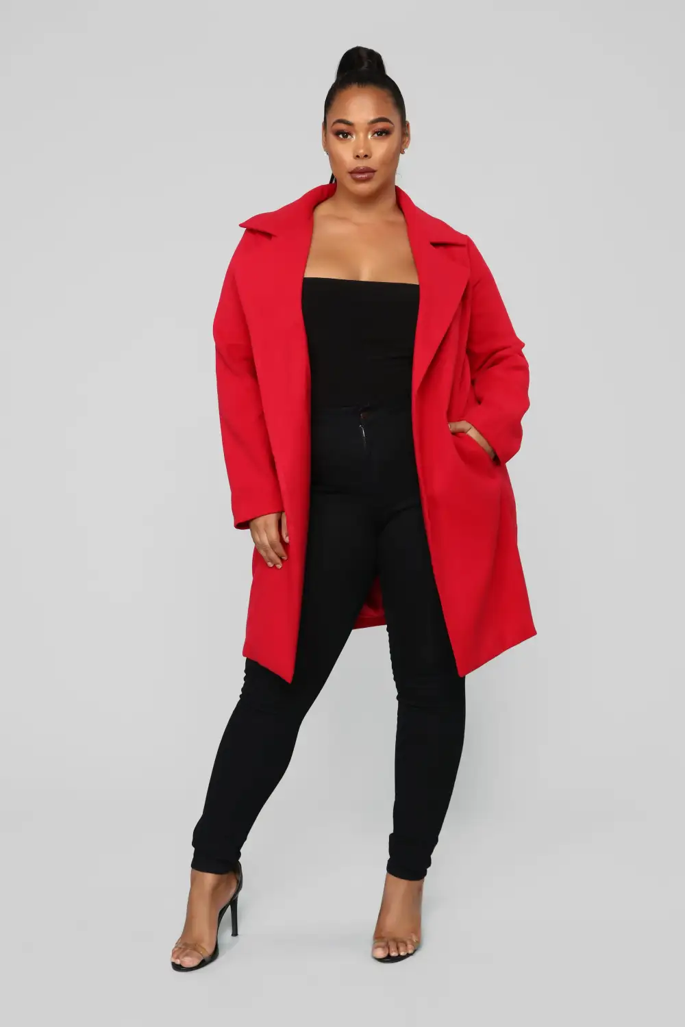 Upper East Side Coat - Red