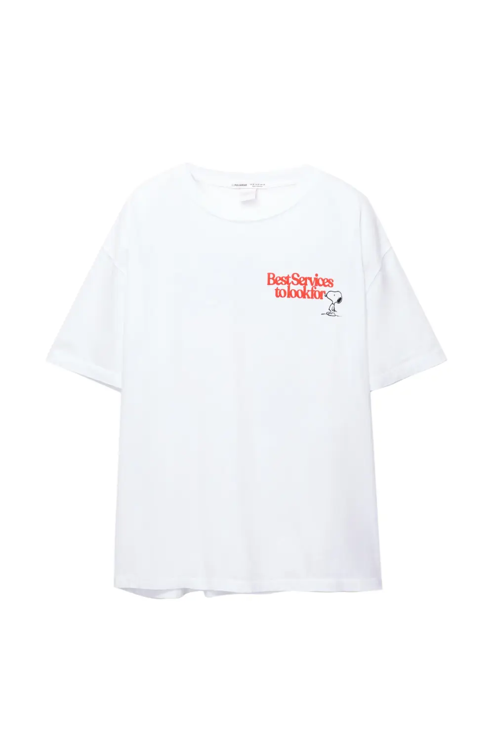 Camiseta blanca Snoopy