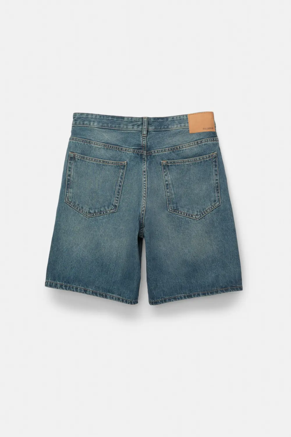Standard denim Bermuda shorts