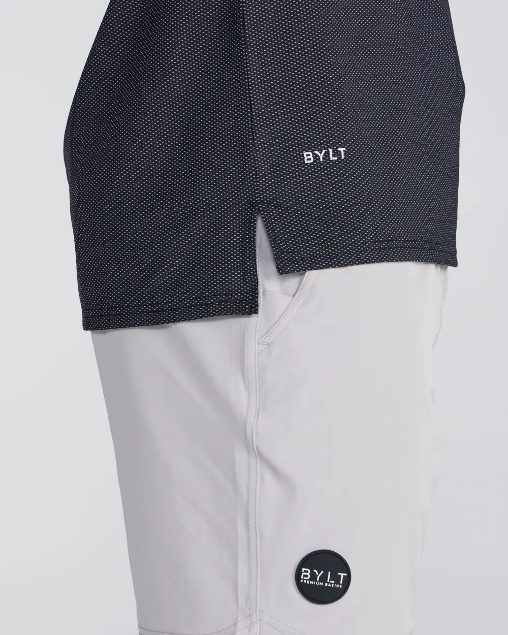 Pulse Short Sleeve Split Hem