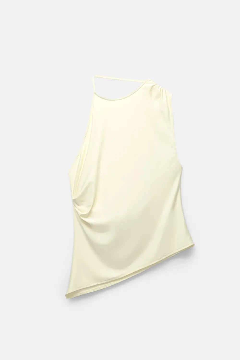 Asymmetric top with strap