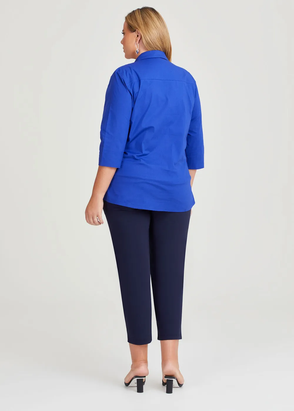 Stretch Cotton Poplin Shirt
