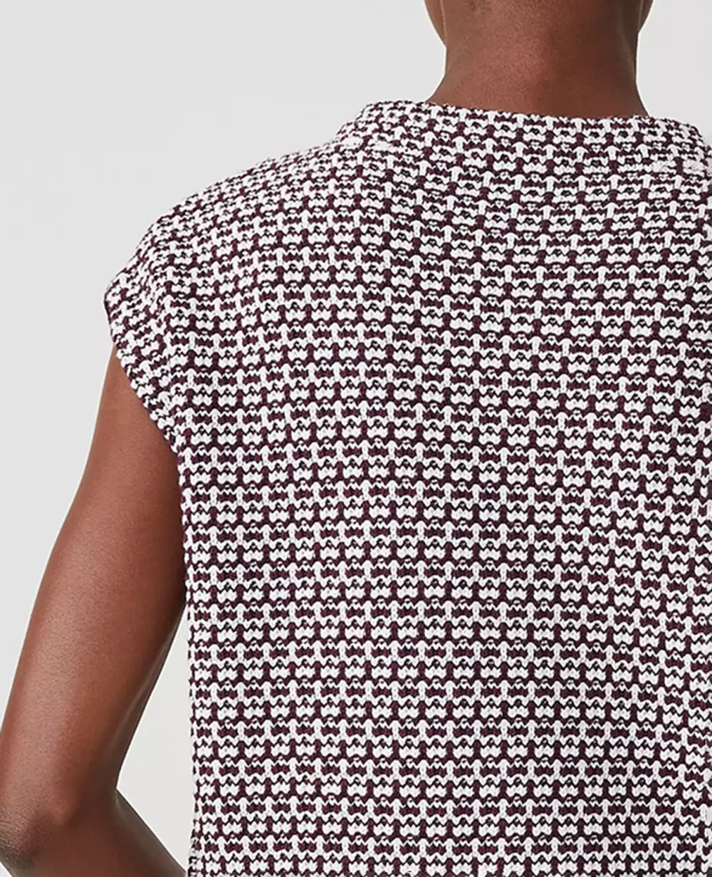 Geo Stitch Shell
